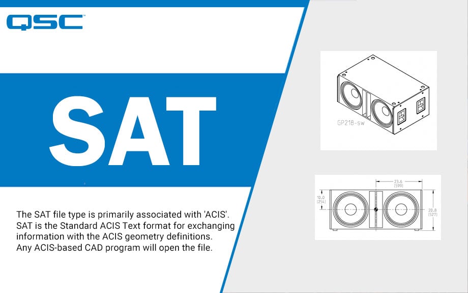 3D Drawing of the DCS-SC-423C-f Loudspeaker